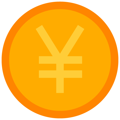 ícono de un yuan